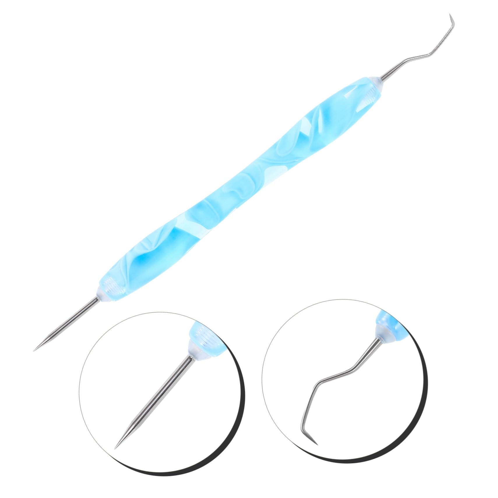 SHINEOFI 5 Set Coltello Da Diserbo Giocatore Kit Giradischi Rimovibile Vinile Disco in Vinile Attrezzi Per Sarchiare Attrezzo Accessori Di Base Documentazione Sky-blue Plastica