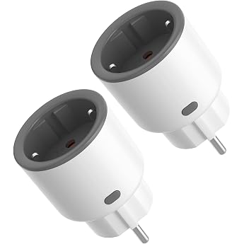 SONOFF S60ZBTPF Zigbee Smart Plug 2-Pack Relay Socket with Remote Control, Energy Measurement, Schedules, Overload Protection