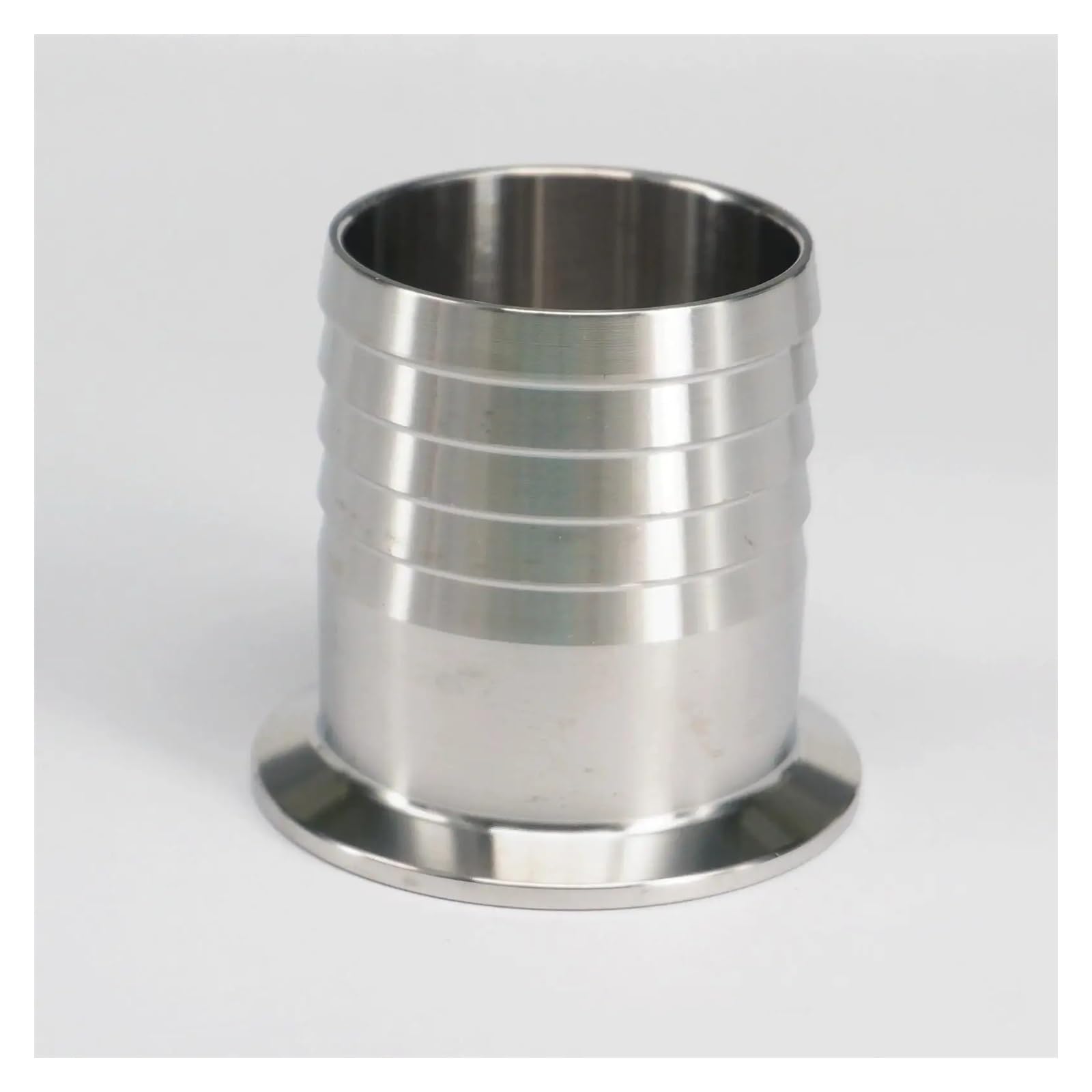 Passend for Rohr I/D 51 mm 2 Zoll x 64 mm Ferrule Clamp O/D 2 Zoll Tri Clamp 304 Edelstahl Ferrule Clamp Rohrverschraubung
