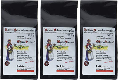 Ihrlich - 3er Pack Schwedenbitteransatz-Mischung (3 x 90,2 g) von Maria Treben