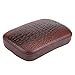 KIMISS Siège de Passager Arrière de Coussin D'aspiration de Moto Siège Six Choix(8 ventouse Crocodile marron foncé )