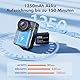 XTU S6 Action Cam Akku - 2 x 1350mAh Wiederaufladbarer Akku, Kompatibel mit Unterwasserkamera