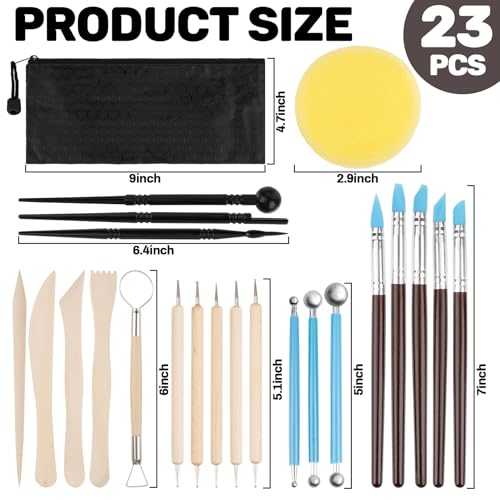 MAQIHAN Kit de ferramentas de argila