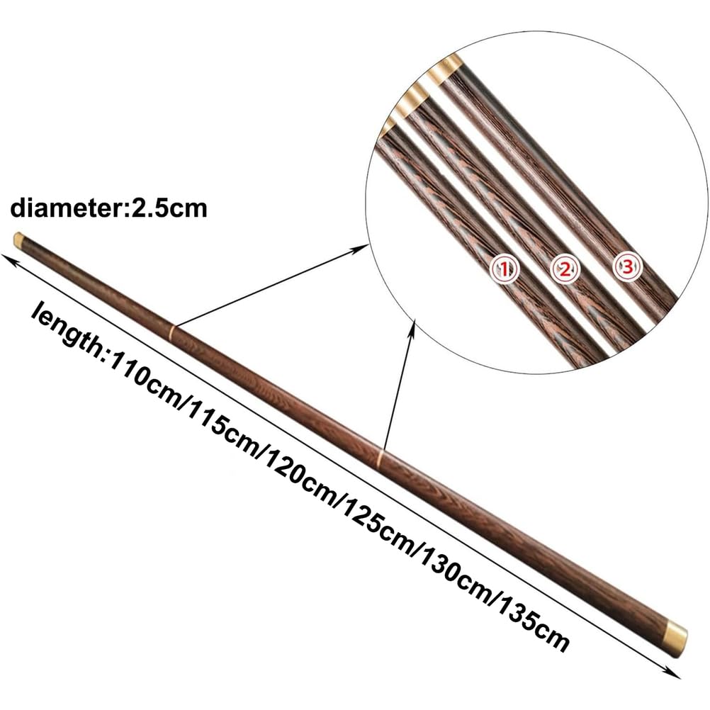 Règle De Tai Chi Traditionnelle, Bâton en Bois pour Posture De Qi Gong pour Personnes Âgées, Bâton De Taiji Portable pour Arts Martiaux, Wushu, Kung Fu, Tai Chi Bang