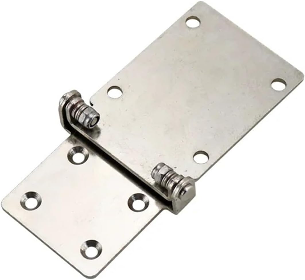 Stop Torque Heavy Damping Black Iron Hinge Equipment Hardware Accessories 1Pcs(Black Front-3.0N.m)