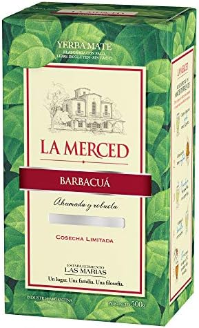 Kurupi LA MERCED Barbacua Cosecha Limitada Yerba Mate 500gr. - Gluten Free.