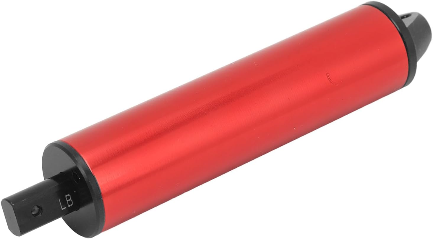 Sports Tennis Stringing Machine Tools, Sports Racquet String Tension Calibrator String Meter, Aluminum Alloy Professional High Tension Measuring Device (Red)