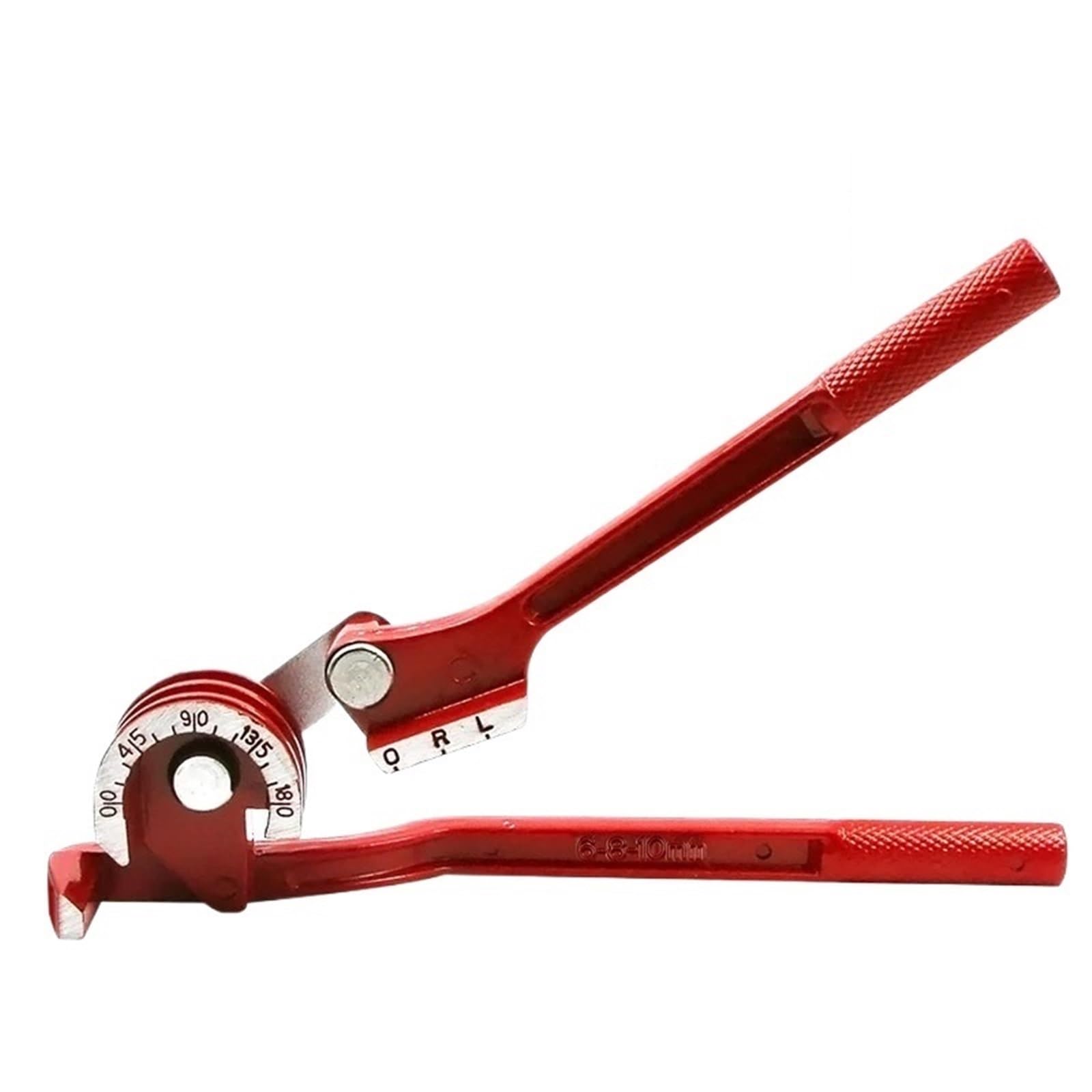 Zwcshuu 180 Degrees Metric Pipe Bender 180/90 Degree Pipe Bender Heavy Duty Tube Bending Machine Adjustable 3 In 1 Copper For 6/8/10Mm Tubing Tools(180 Degrees Metric)