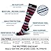 HLTPRO Compression Socks for Women & Men(4 Pairs) - Best Support for Medical，Circulation, Nurses, Running, Travel