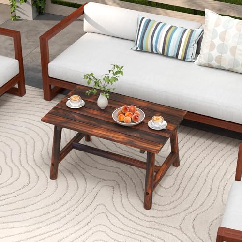 Table basse avec sommier à lattes FANTASK pour optimiser un petit balcon - 6