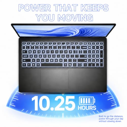 Image of Dell 15 Laptop Touchscreen, Intel Ultra 7-255U(12-Core), 640GB DDR5 20TB