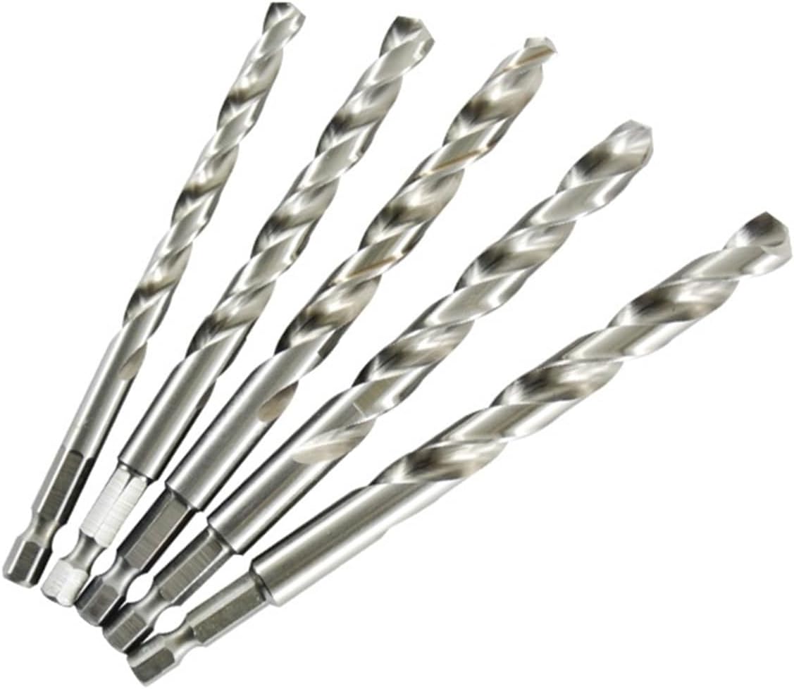 4/5/6/8/10mm Quick Change Hex Shank 5Pcs