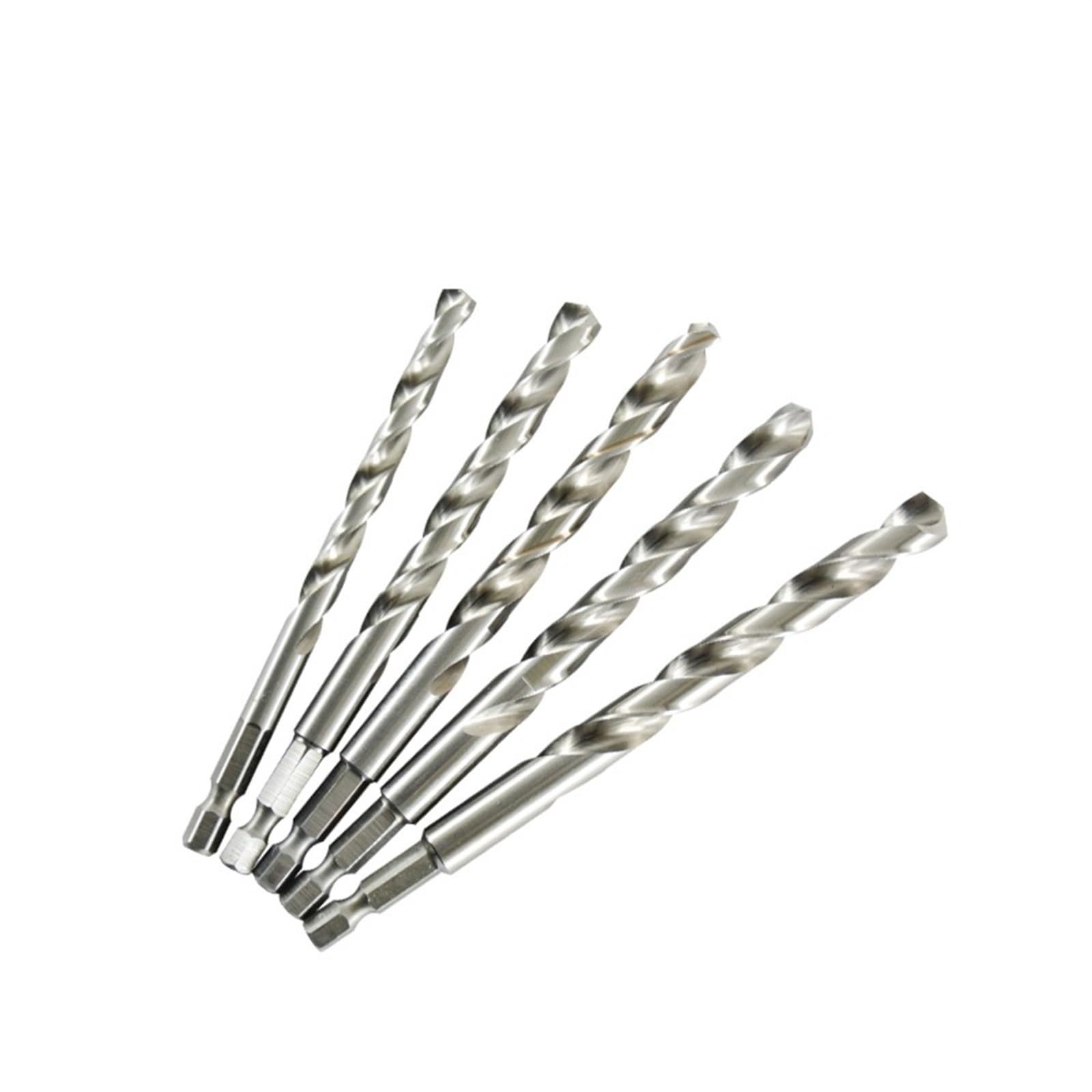 10 sztuk 1,5 mm-13 mm M35 HSSCO kobaltowe wiertła HSS Wiertła do szybkiego skręcania do stali nierdzewnej (1,5/2/3/4/5/6/7/8/10/13 mm)(13 mm 10 sztuk)