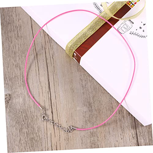 Cuerda para joyería SEWACC con cierres y extensiones para hacer collares hechos a mano 4