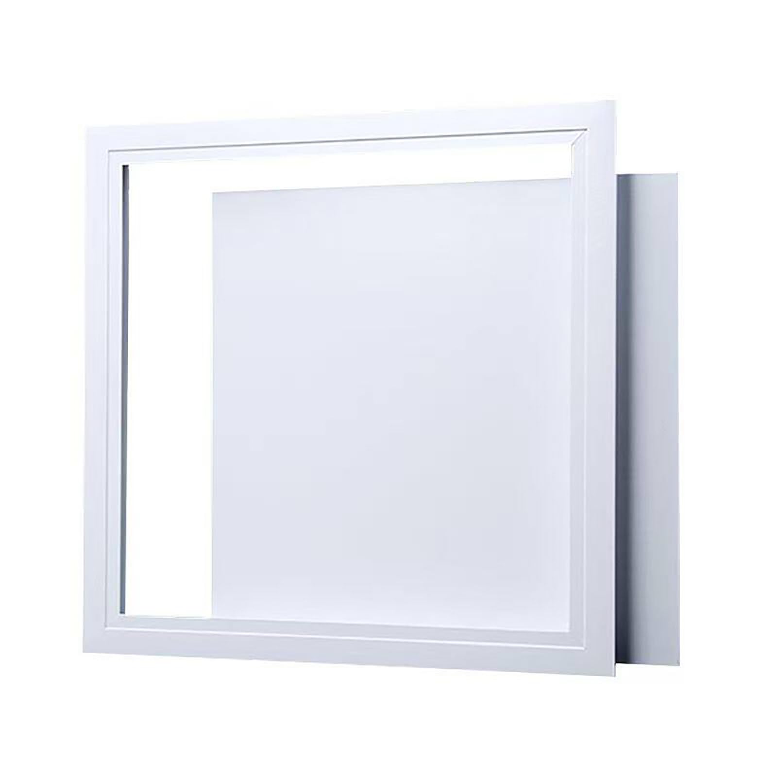 Puerta de Inspección para Techo, 20x20cm 30x50cm 55x55cm Panel de Acceso Pladur, Trampilla de Mantenimiento Empotrada, Escotilla de Inspección Tapa Cuadro Eléctrico(40x60cm)