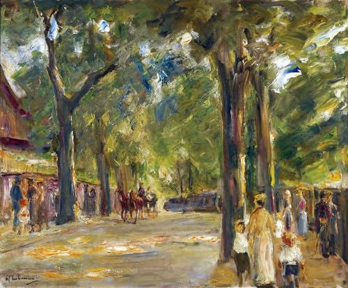 Cuadro para renovar paredes vacías con el arte en lienzo de Max Liebermann 60x90cm