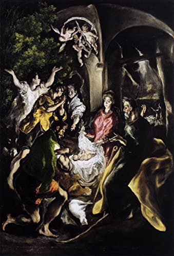 Affiche Toile El Greco 60x90cm pour Habiller un Grand Mur Vide