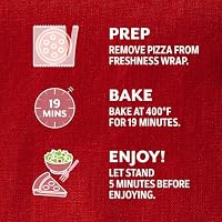 DiGiorno Ultimate Pepperoni Rising Crust Frozen Pizza, 24.7 oz — image 9