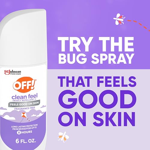 OFF! Clean Feel Insect Repellent Spritz with 20% Picaridin - Long-Lasting DEET-Free Protection from Mosquitoes, Fragrance-Free Pest Control for Ticks & Flies, Camping, Bug Spray - 6 oz - image 5