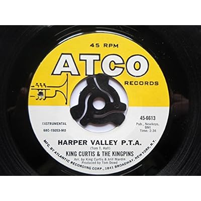 King Curtis & Kingpins Harper Valley PTA 7" Atco 45-6613 EX1960s US pressing