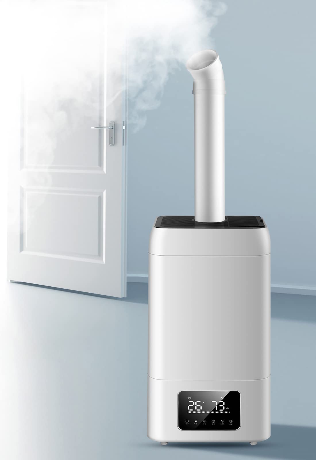 Umidificatore 23L Intelligente Industriale Domestico Commerciale Supermercato Conservazione di frutta e verdura Spruzzatore di nebbia di grandi dimensioni ad alta potenza e grande capacità (modello