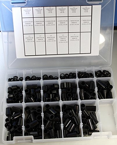 CMX Non- Collard Ferrule Kit 396 Assorted Ferrules