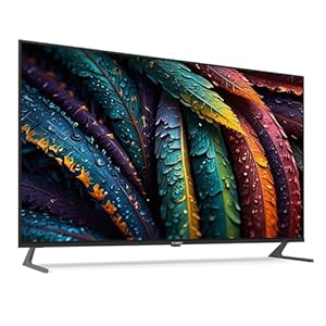 TechniSat TV 65 UHD - 65 Zoll/164 cm 4K/UHD Smart Fernseher (Triple Tuner, WLAN, Streaming Apps, Bluetooth, USB Recording, Timeshift, 2 x 10 Watt) Schwarz