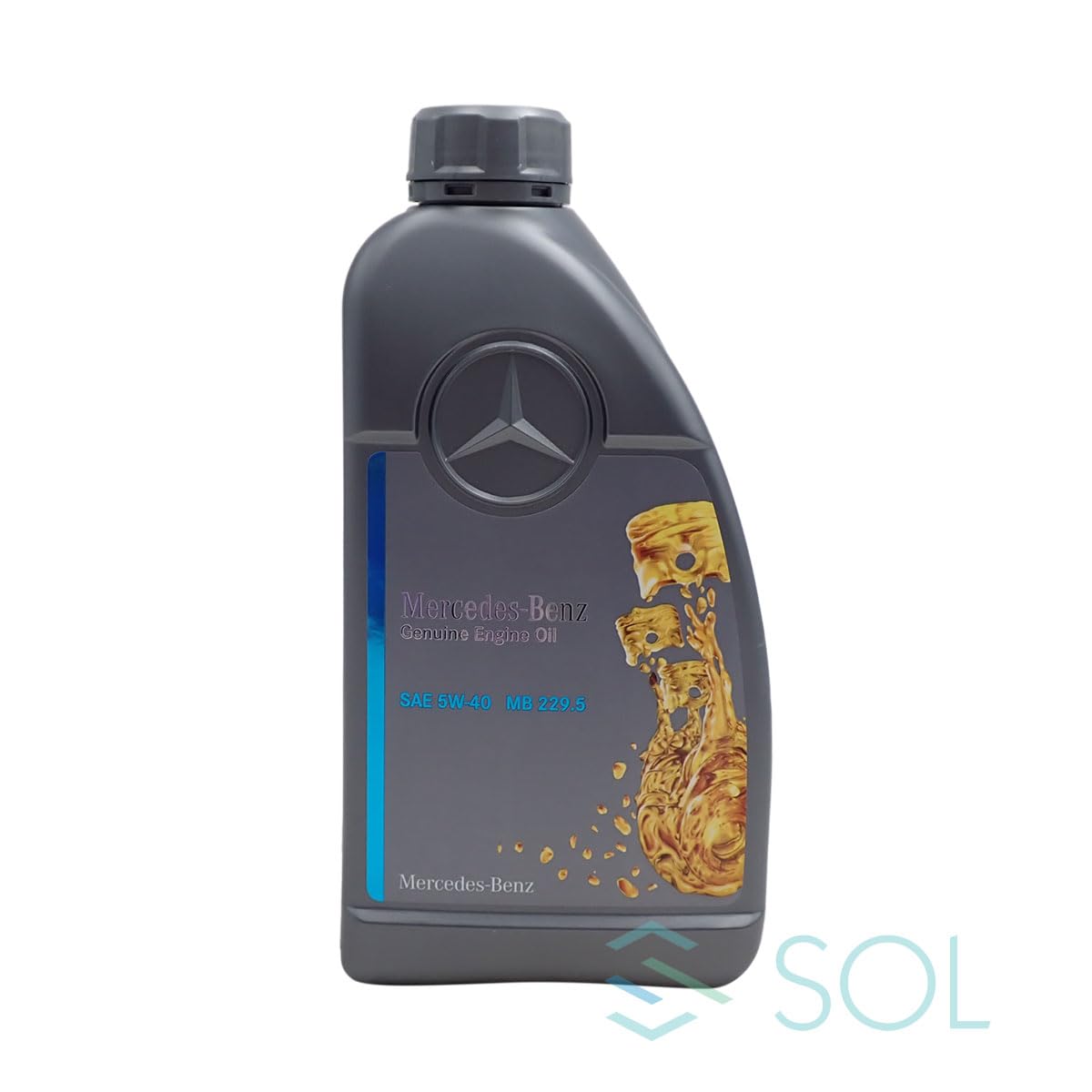 Amazon | エンジンオイル ガソリン車用 1L 1本 5W-40 229.5 メルセデス 