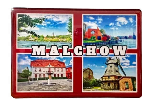 Malchow, Mecklenburgische Seenplatten, Malchow Souvenir, Malchow Kühlschrankmagnet, Reiseandenken aus Malchow, Geschenke für Malchow Reisende, Deutschland Souvenir.
