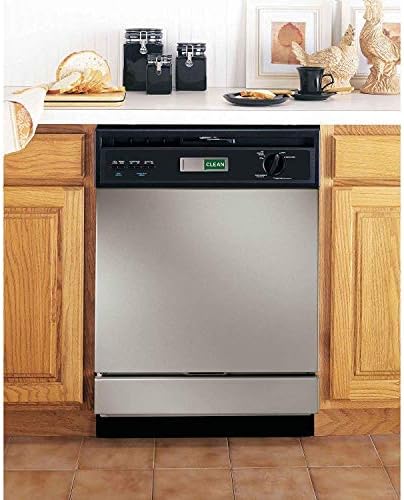 Premium Dishwasher Magnet Clean Dirty Sign, iRush Non-Scratching Backing / 3M Sticky Tab Adhesion, Sliding Indicator Works for Dishwashers, Reminder Tells Whether Dishes are Clean or Dirty - White
