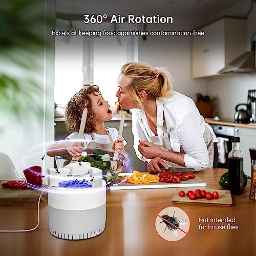 Elektrischer Insektenvernichter, Elektrisch UV-Lampe Mückenlampe, 180° Insektenfalle Moskito Killer, Elektrische Mückenfalle Moskito Killer für Schlafzimmer Camping Garten Innen und Aussen – Bild 4