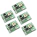 ARCELI 5 Pcs MP1584EN Ultra Petit DC-DC 3A Puissance Module abaisseur réglable Convertisseur Buck 24V À 12V 9V 5V 3V Arduino