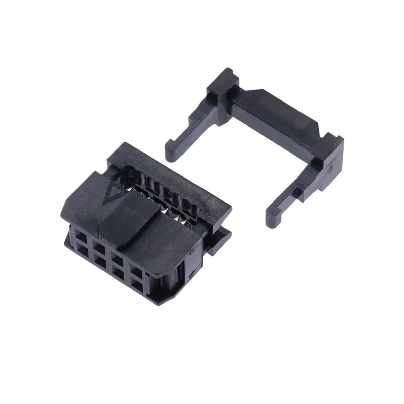 FC-6P FC-8P FC-10P FC-14P FC-16P to FC-40P IDC Socket 2x5 Pin Dual Row Pitch 2.54mm Connector 10-Pin Cable(8P,15PCS)