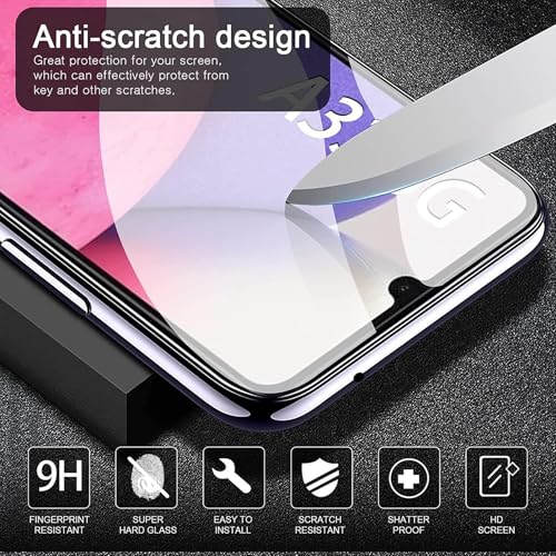 Image of BOXXO Flexible Back Cover for Samsung Galaxy A33 5G | Back Cover Transparent Clear Shockproof Case Four Corner Protection | Slim Protective Mobile Phone Cover for Samsung Galaxy A33 5G