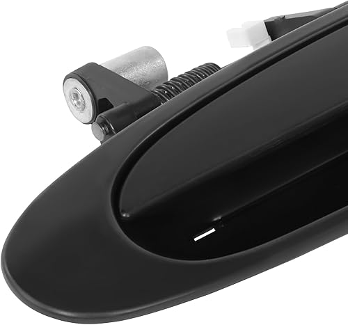 Miniatura 3 de DNA MOTORING Manija de puerta exterior delantera izquierda compatible con Honda Accord Coupe 03-07, con orificio de cerradura, negro, OEM-DHO-01089
