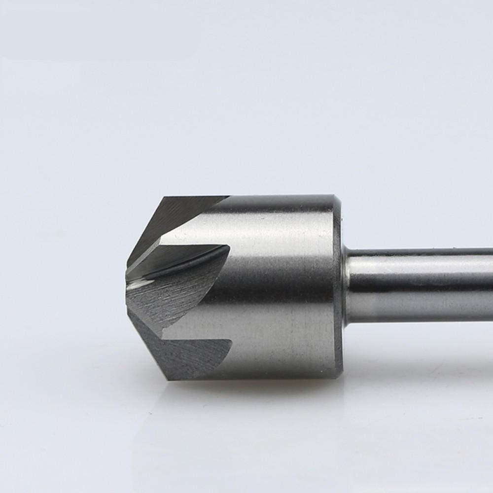 Produktbild von HSS Fasen-Senker-Set – 6-50mm, 6/8 Flöten, 60/90/120 Grad, Für Luftfahrt & Automobilindustrie