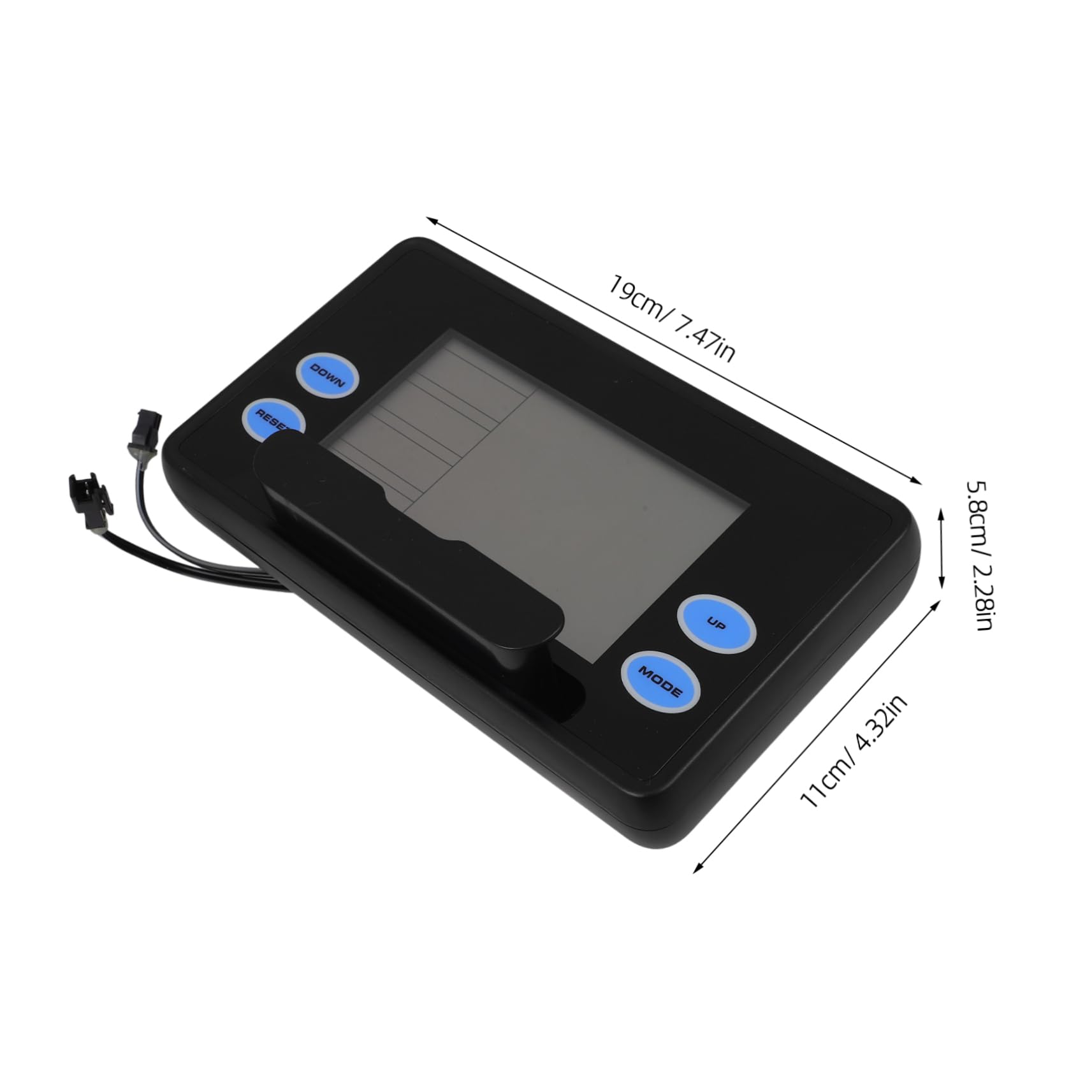 PRETYZOOM Machine Seat Cushion Fitness Speedometer Home Exercise Monitor Monitor