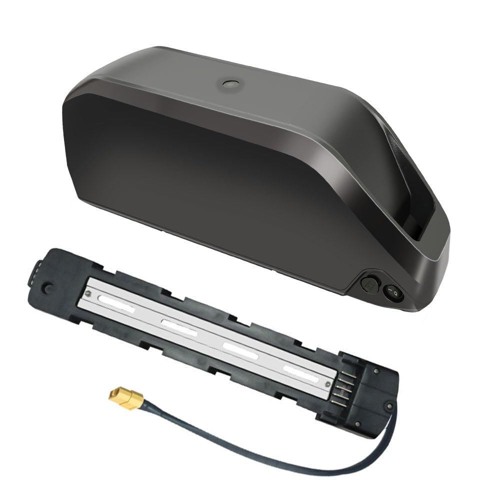 36V 48V 52V Electric Bike Battery 21700 25AH 30AH High-Capacity Lithium-Ion Battery Compatible with 750W to 1500W Bafang/Voilamart Motors Includes Charger (36V35Ah)