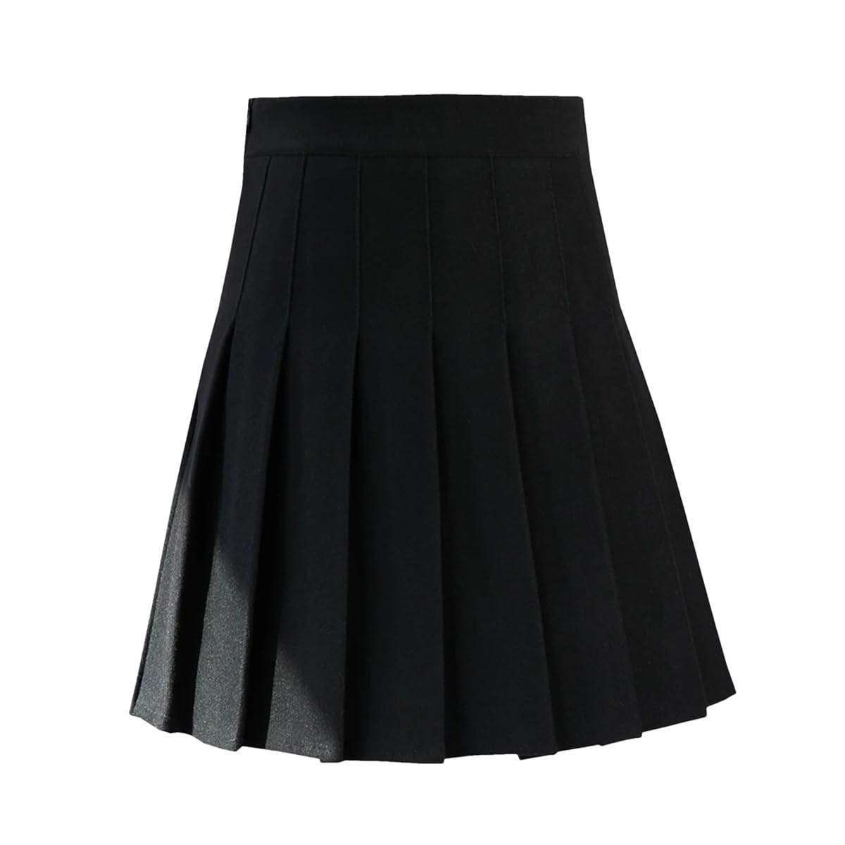 Gonna da Donna Marrone Primavera Abbigliamento Moda Mini Gonna A Pieghe