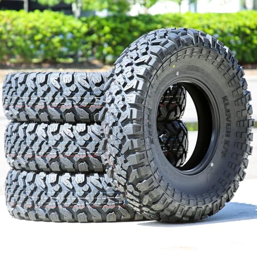 Set of 4 (FOUR) Kenda Klever X/T ATV UTV All-Terrain Mud Off-Road Radial Tires-30x10.00R14 30x10R14 30x10x14 74M Load Range 8 Ply BSW Black Side Wall