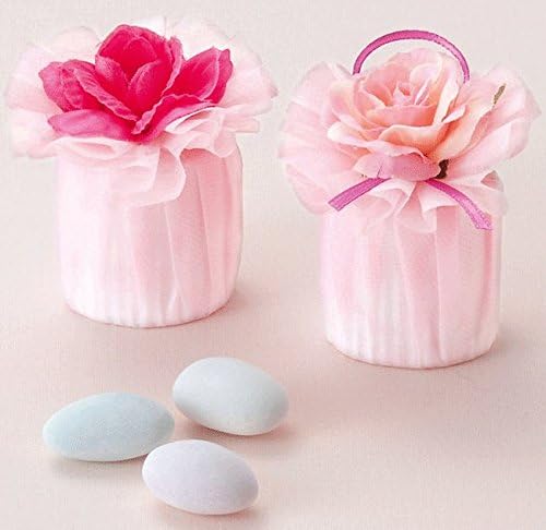 Amazon ピンクローズのプチギフト ドラジェ3粒入り 1個 結婚式 バレンタインデー ホワイトデー Hitomi Produce チョコレート菓子 通販