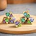 Anime Game GI Genius Invokation TCG Elemental Dice Game Props Accessories Collection Toys (8 pcs)