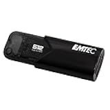 Emtec B110 Click Easy 3.2 USB Flash Drive 512 GB USB Type-A 3.2 Gen 2 (3.1 Gen 2) Black