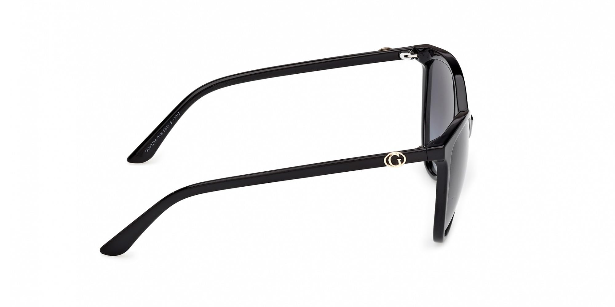GUESS Guess Occhiali - Modello Gu00256, Colore Shiny Black Sunglasses Unisex - Adulto