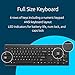 Kensington KB150 EQ Wireless Keyboard, Full Size, 2.4GHz Wireless Connection, Spill-Proof, 104-key, Black (K75561NA)