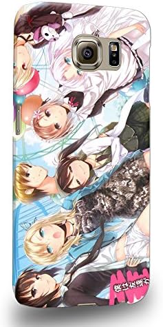Case88 Premium Designs Haganai Boku wa Tomodachi ga Sukunai Sena Kashiwazaki Yozora Mikazuki Kobato Hasegawa 1751 Protective Snap-on Hard Back Case Cover for Samsung Galaxy S6 (Not S6 Edge !)