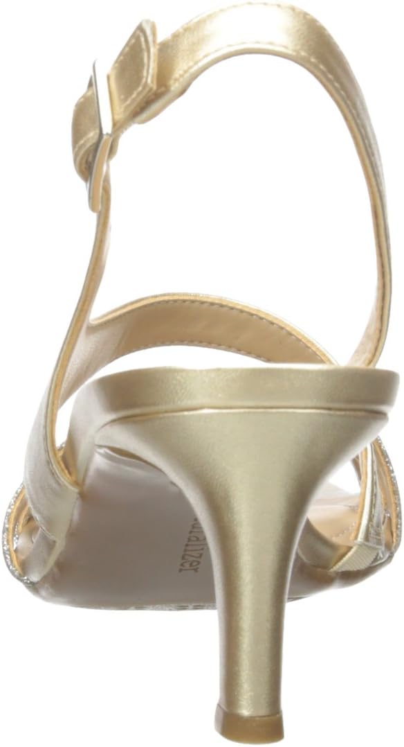 Naturalizer Womens Taimi Strappy Mid Heel Slingback Dress Sandals - Image 3