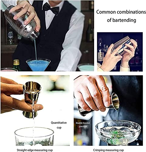 Kit de coctelera Bartender con soporte y accesorios miniatura 3