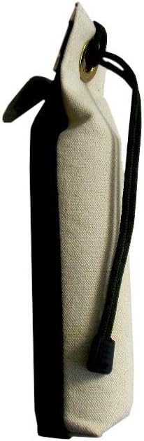 Pete Rickard's 2" x 9" Black & White Canvas Floating Puppy Training Dummy - DC647U