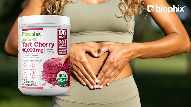 Amazon.com: biophix Tart Cherry Powder Organic USDA 20:1 Extract